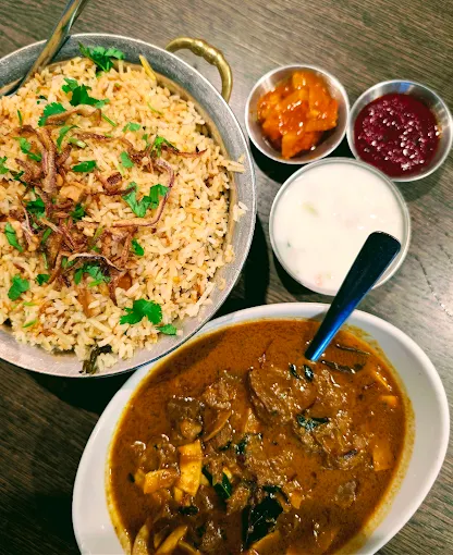 Aromatic Chicken Biryani at Olive South Indian Cuisine Calgary